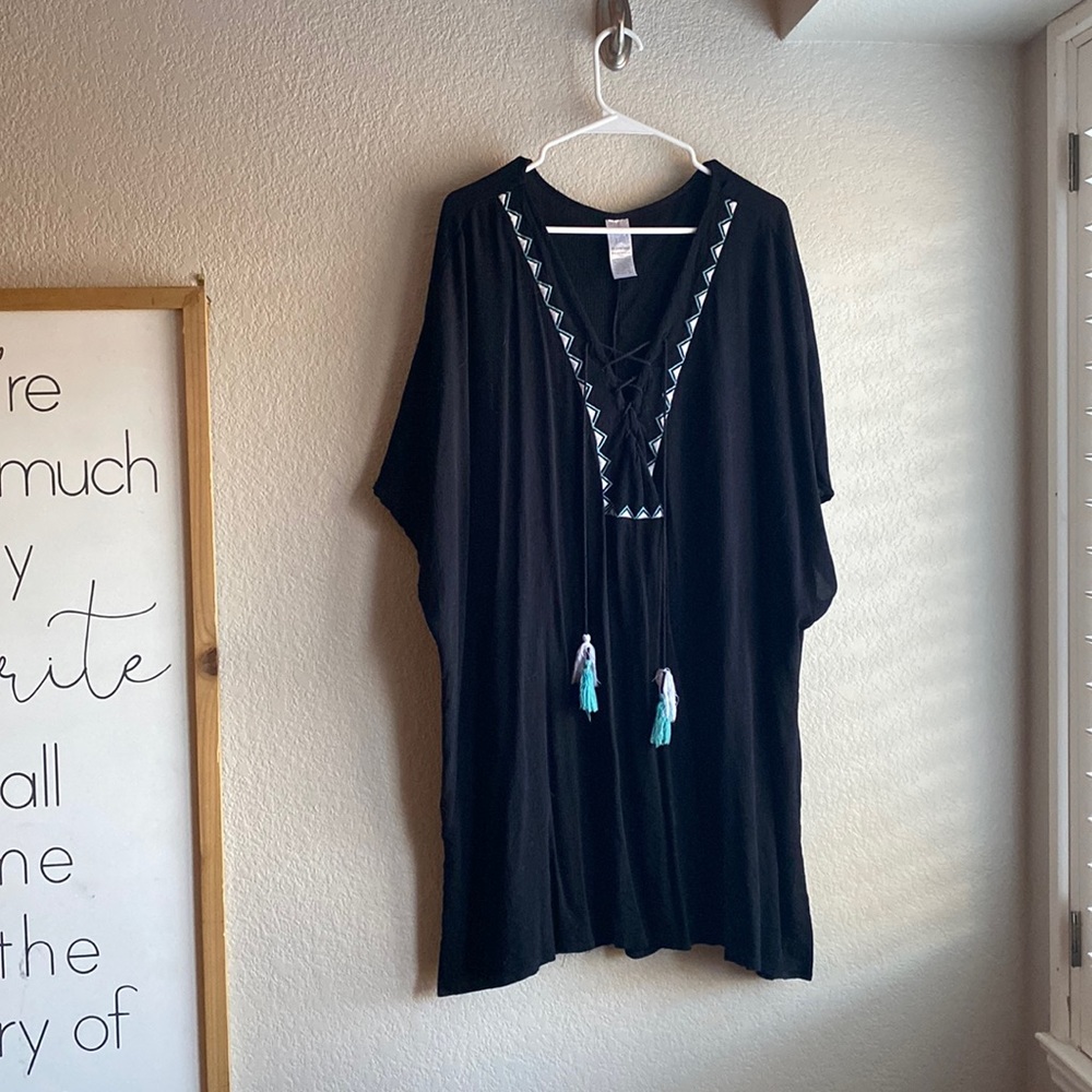 Cute beach coverup or tunic top - Buy 1 get 1 free!